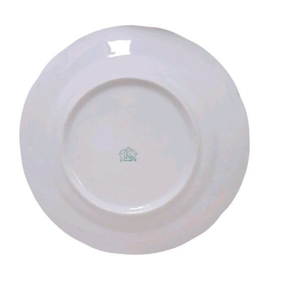 1950s K Japanese Saucer Desert Cake Plate China Handpainted Traditional Elegant - Picture 10 of 15